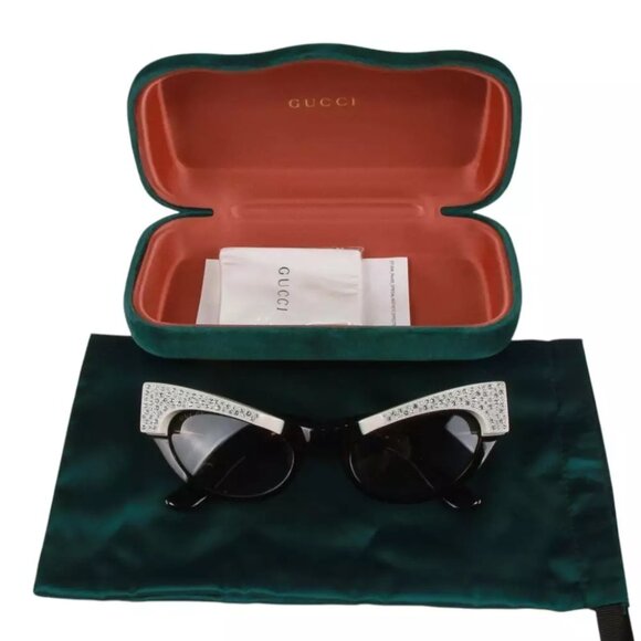 Authentic Gucci ladies sunglasses GG1167S 001 - Picture 1 of 12